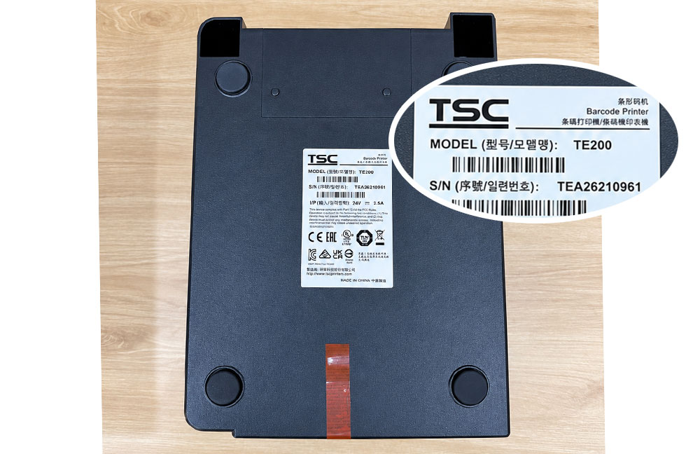 Máy in mã vạch TSC TE200