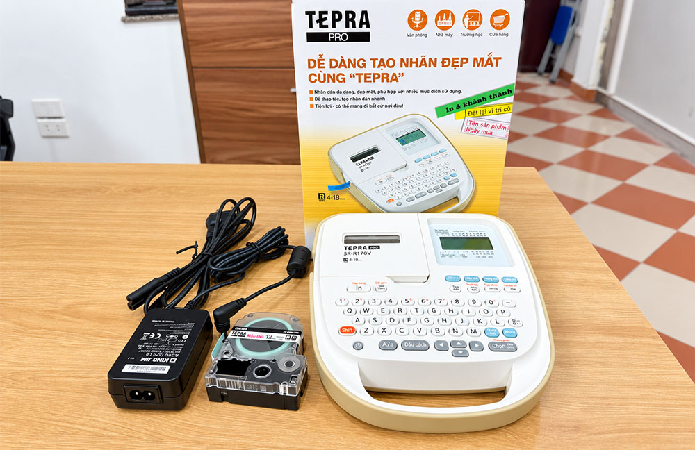 Máy in nhãn Tepra PRO SR-R170V