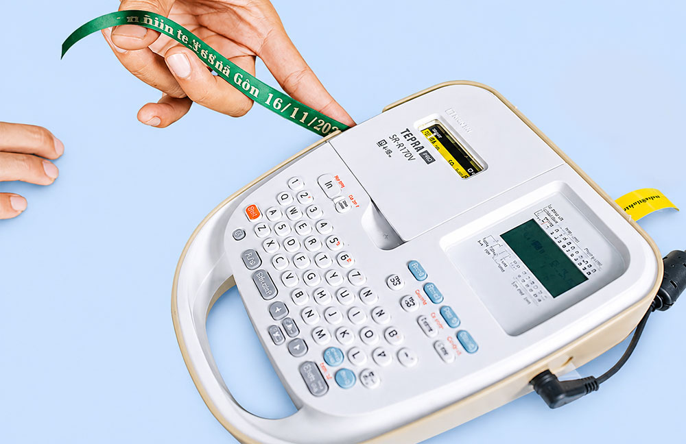 Máy in nhãn Tepra PRO SR-R170V
