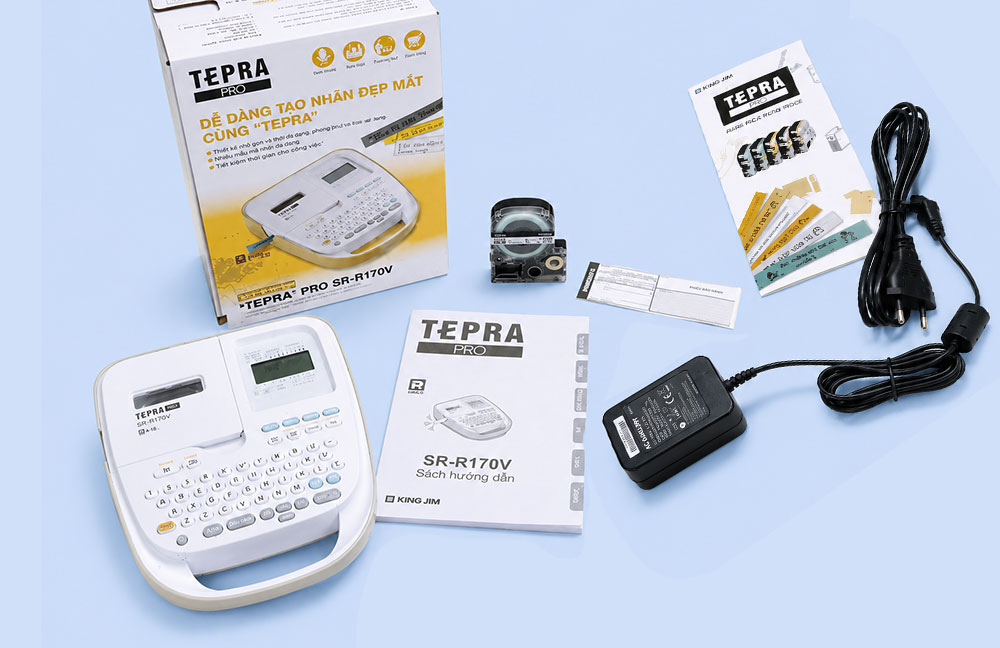 Máy in nhãn Tepra PRO SR-R170V