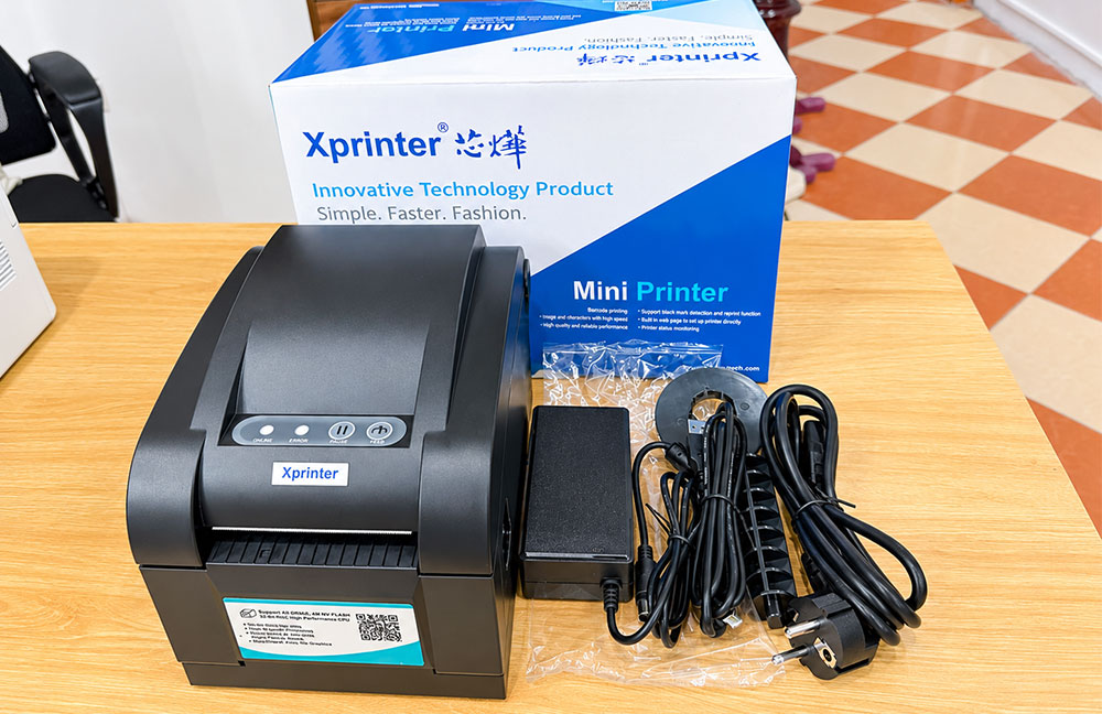 Máy in mã vạch Xprinter XP-350B