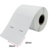 Decal nhiệt 35x22 mm dài 25m - 2 tem trên 1 hàng