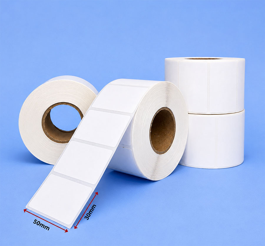Decal nhiệt 50x30mm dài 40m