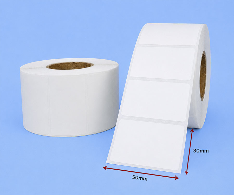 Decal nhiệt 50x30mm dài 40m
