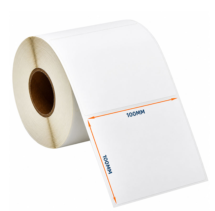Decal thường 100x100mm dài 50m
