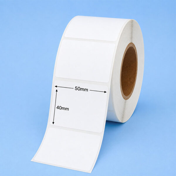 Decal thường 50x40mm dài 50m – 1 tem trên 1 hàng