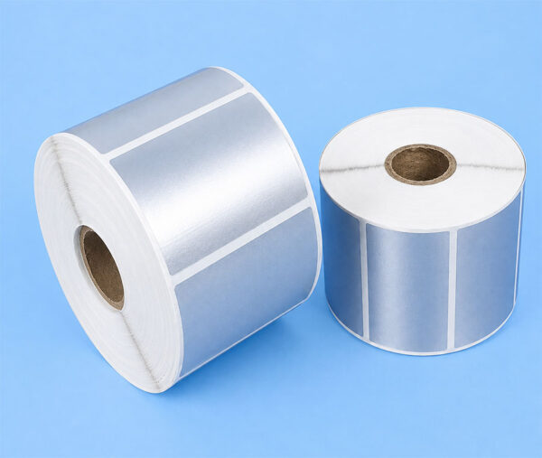 Decal xi bạc 60x40mm dài 50m