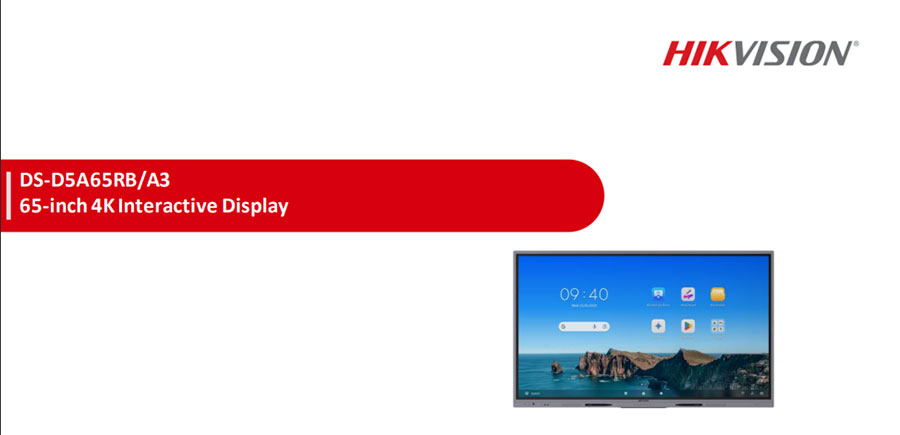 Màn hình tương tác Hikvision DS-D5A65RB/A3