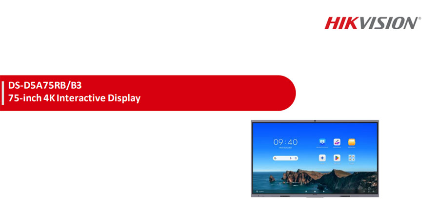 Màn hình tương tác Hikvision DS-D5A75RB/B3