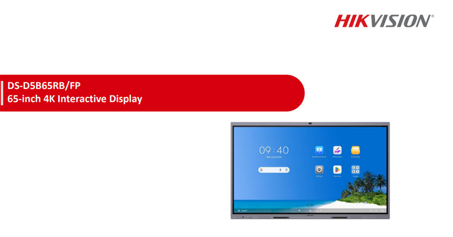 Màn hình tương tác Hikvision DS-D5B65RB/FP