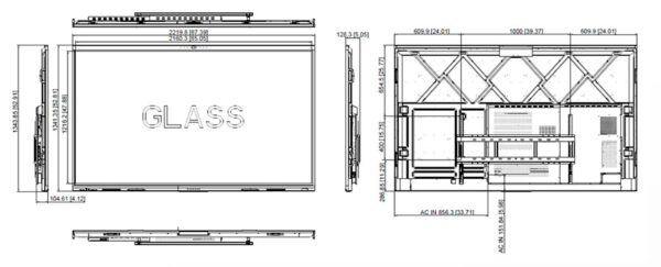 Màn hình tương tác Hikvision DS-D5C98RB/B2L