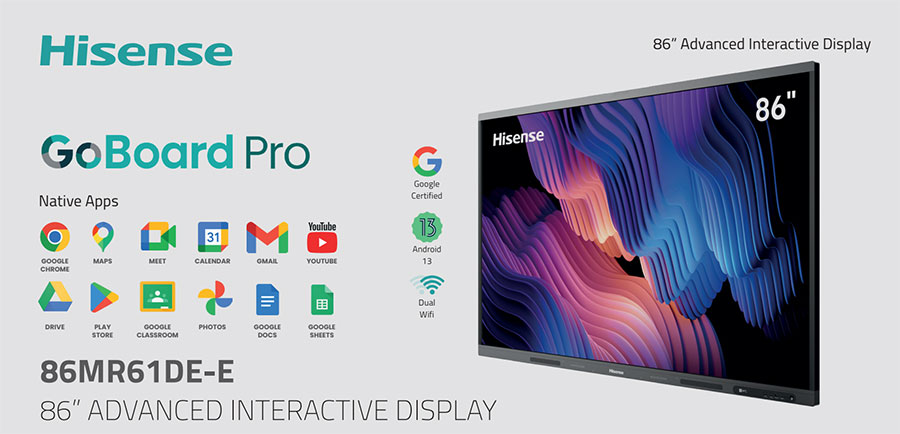 Màn hình tương tác Hisense 86MR61DE-E
