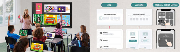 Màn hình tương tác LG 55TR3DK-BM