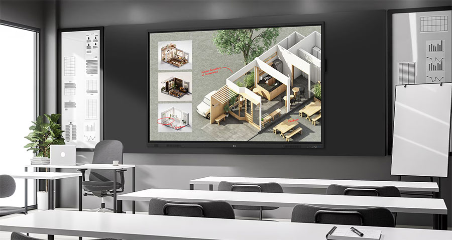 Màn hình tương tác LG 55TR3DQ-B