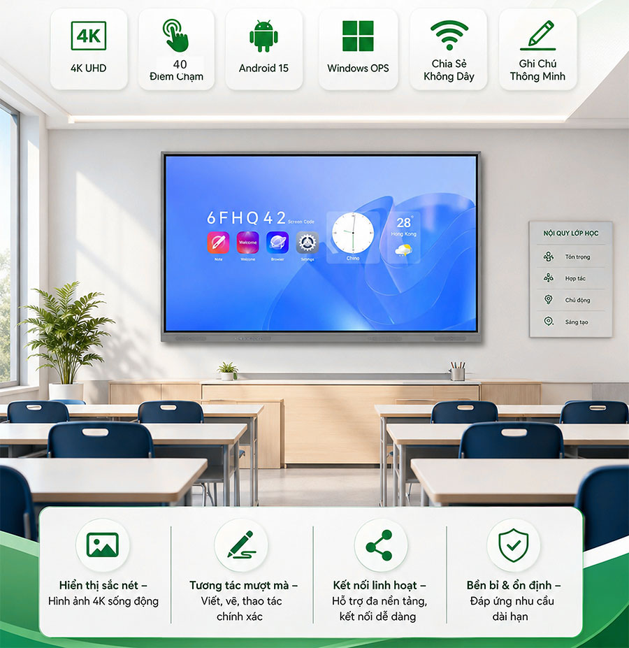 Màn hình tương tác MekVision M110A13-16-256