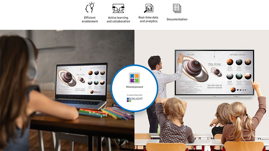Màn hình tương tác Samsung Flip Pro LH85WMBWLGCXXV