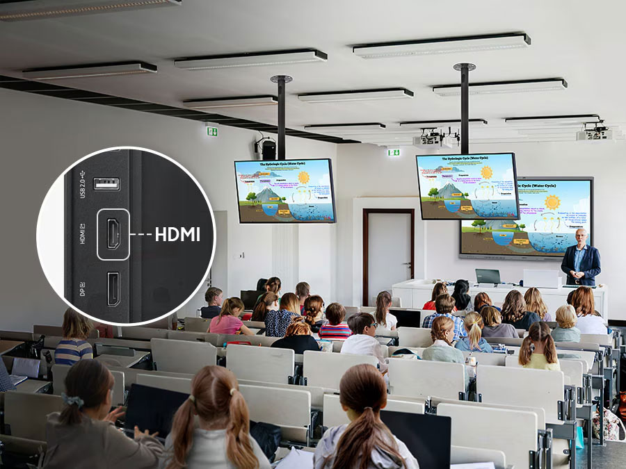 Màn hình tương tác Samsung LH75WAFPLGCXXS