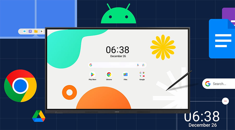 Màn hình tương tác Samsung LH86WAFWLGCXXS Android