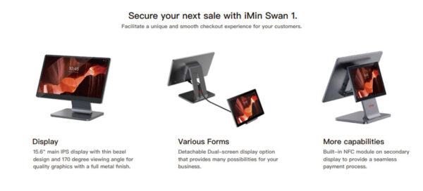 Máy bán hàng POS iMin Swan 1