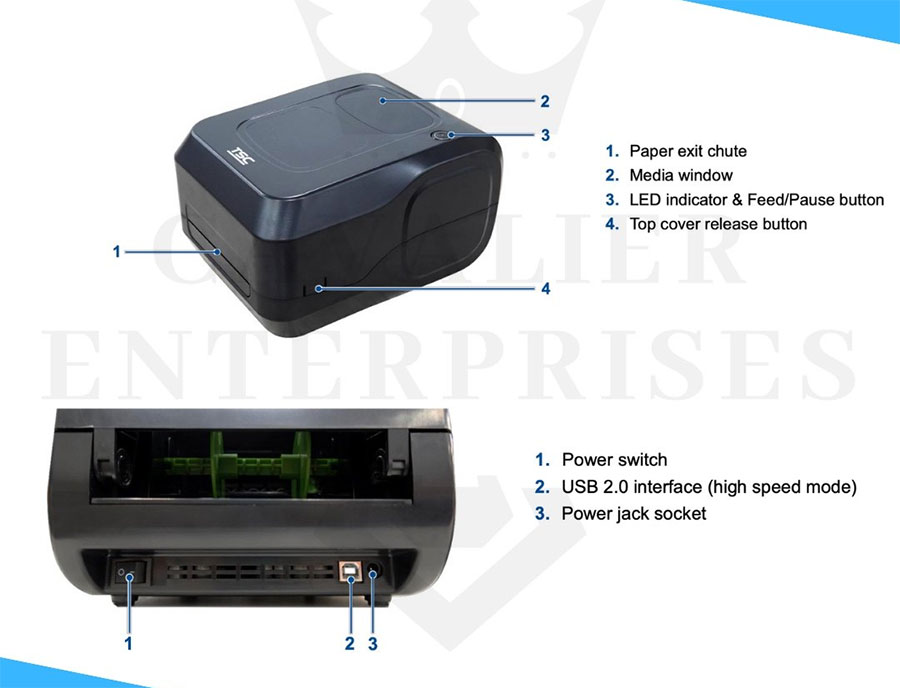 Máy in mã vạch TSC TL240