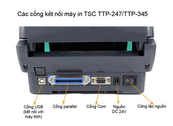 Máy in mã vạch TSC TTP-247