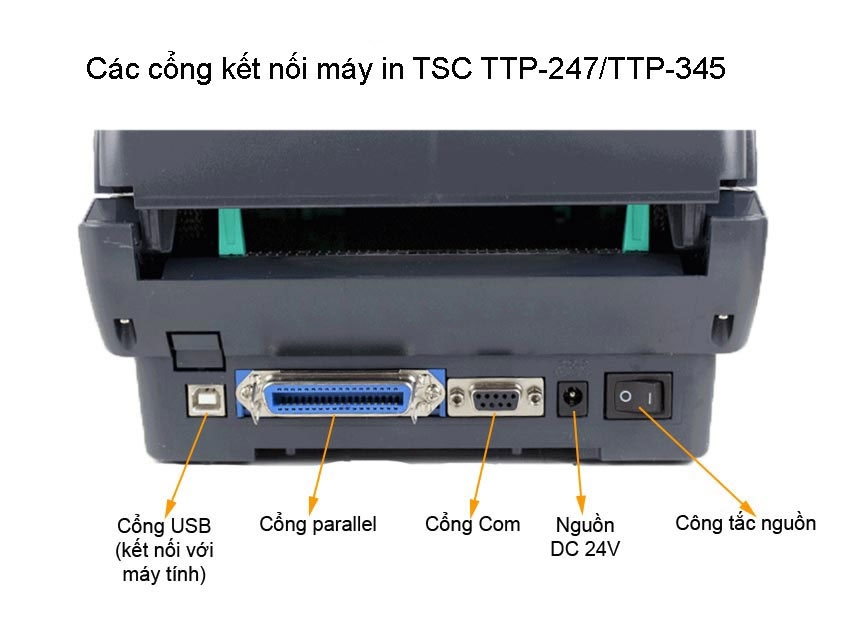 Máy in mã vạch TSC TTP-247