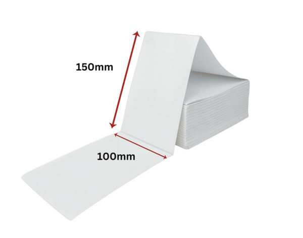 Tệp tem Decal nhiệt A6 100x150mm 500 tem