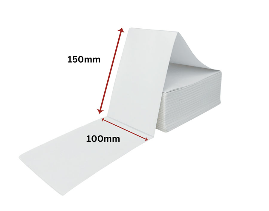 Tệp tem Decal nhiệt A6 100x150mm 500 tem