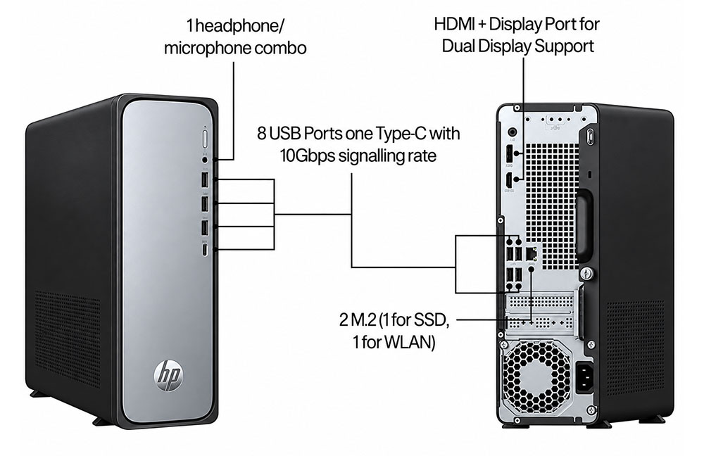 PC HP OmniDesk S03 0023D C16DRPA
