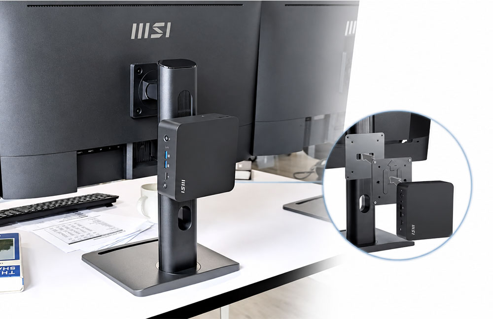AI2MG 019BVN 1 PC mini MSI NUC Cubi AI+2MG-019BVN