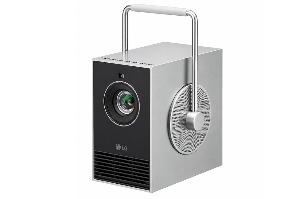 LG CineBeam Q HU710PB 3 Máy Chiếu mini LG CineBeam Q HU710PB