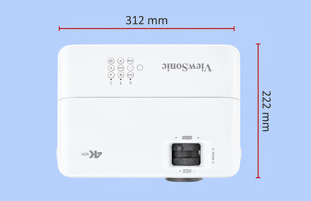 ViewSonic PX701 6 Máy chiếu ViewSonic PX701