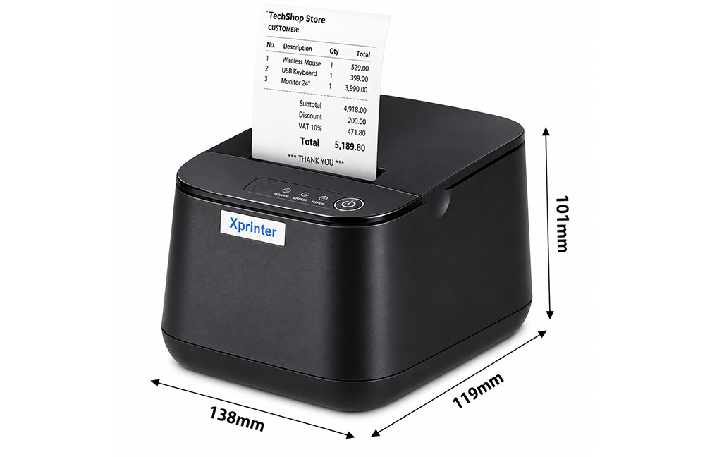 Máy in hóa đơn Xprinter XP-58IITS