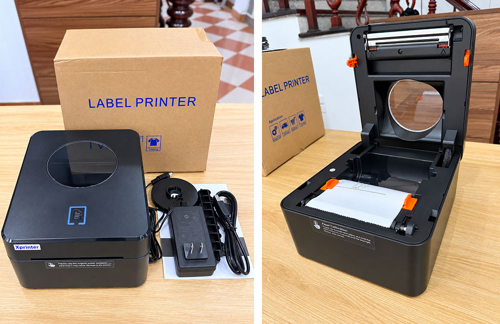 Máy in mã vạch Xprinter XP-DT424UW