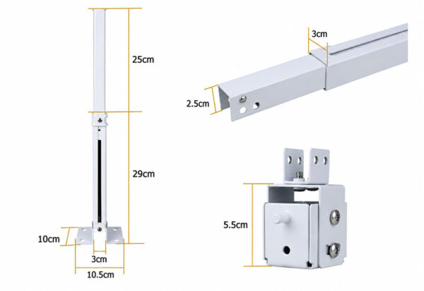 Giá treo cố định Dalite MS65