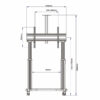 Giá treo tivi di động NB V150