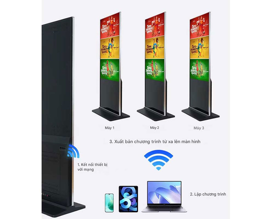Màn hình quảng cáo chân đứng MekVision MW65FS