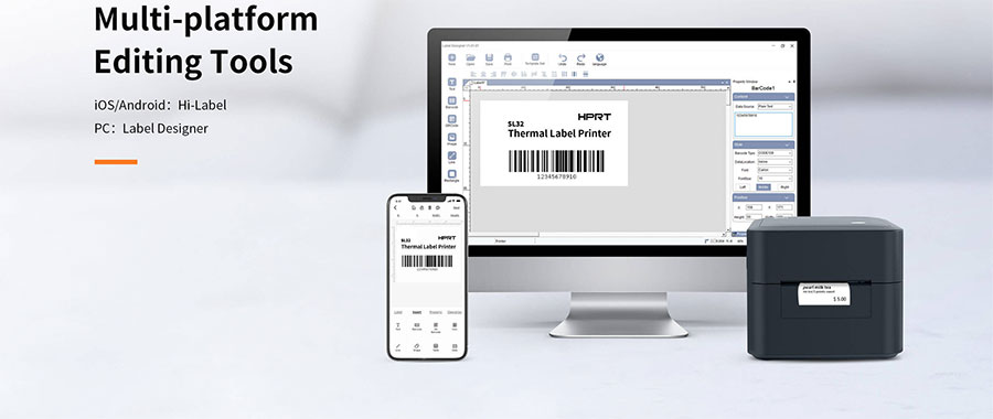Máy in mã vạch HPRT SL32 (USB + LAN)