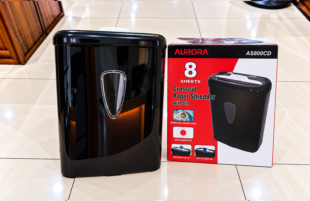 Aurora AS800CD 2 Máy huỷ tài liệu Aurora AS800CD