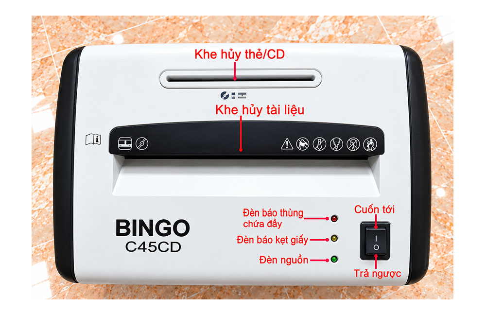 Bingo C45CD 2 Máy huỷ tài liệu Bingo C45CD