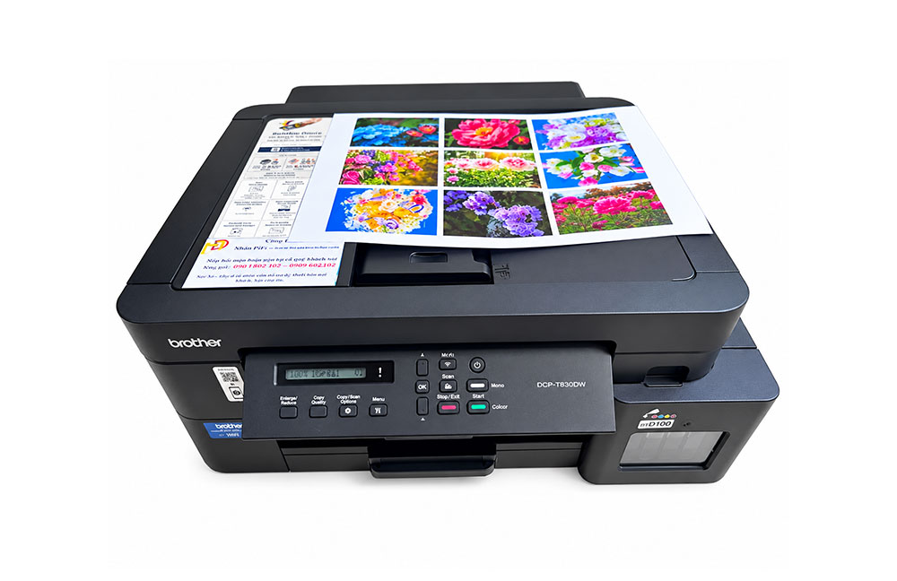 Brother DCP T830DW 4 Máy in màu Brother DCP-T830DW