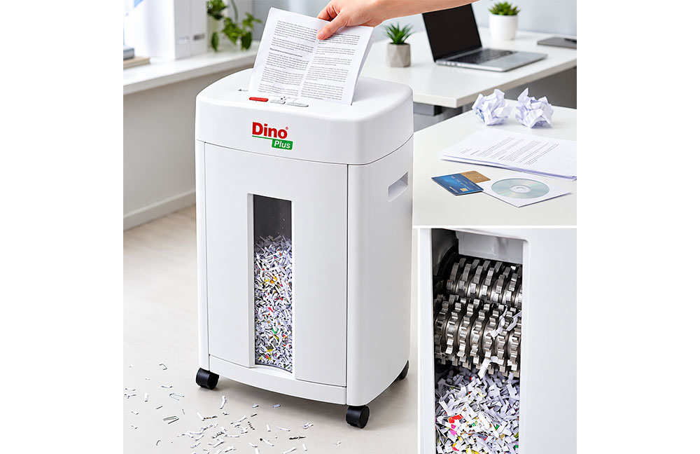 Máy huỷ tài liệu Dino Plus