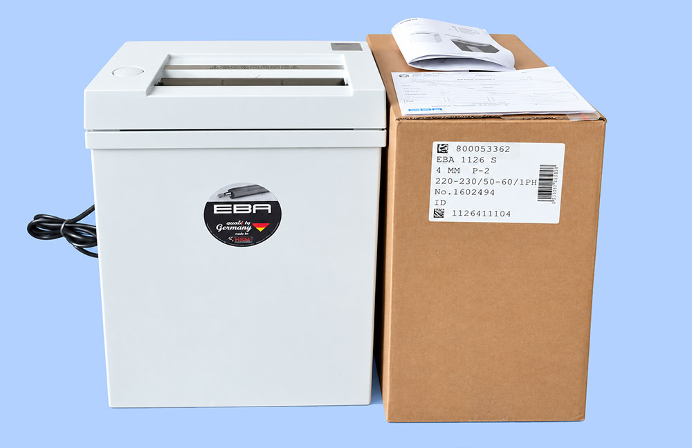 Máy hủy tài liệu EBA 1126S