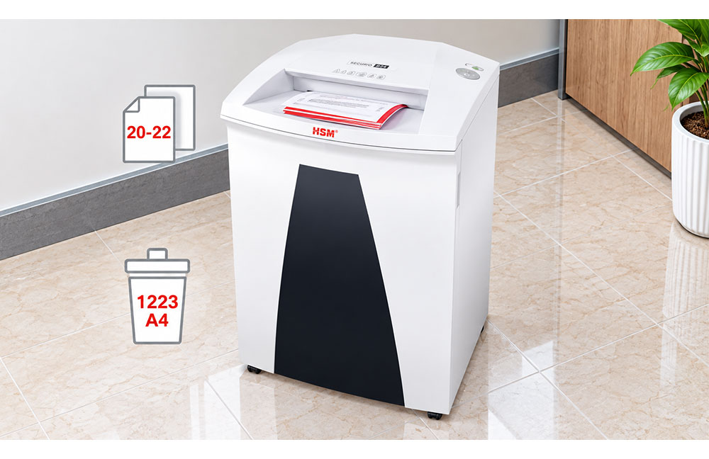 Máy huỷ tài liệu HSM Securio B34 4.5x30mm