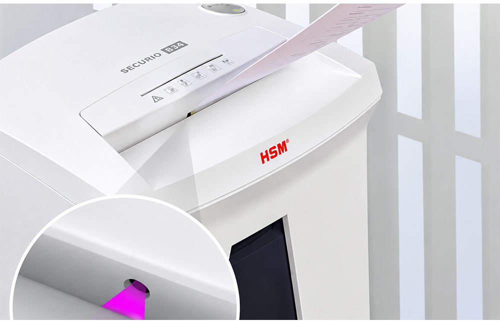 Máy huỷ tài liệu HSM Securio B34 4.5x30mm