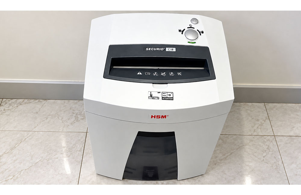 Máy huỷ tài liệu HSM Securio C18