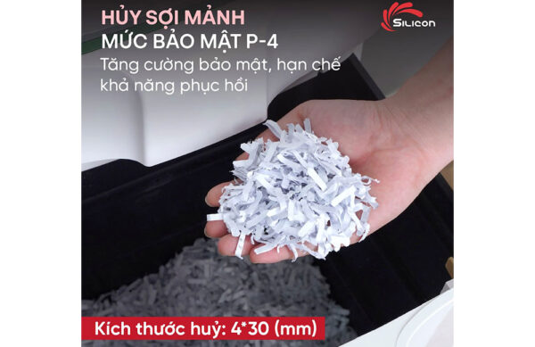 Máy huỷ tài liệu Silicon PS-2200C