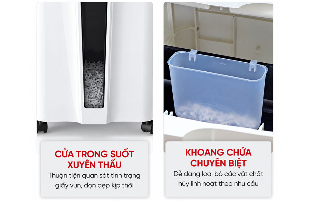 Máy huỷ tài liệu Silicon PS-2200C