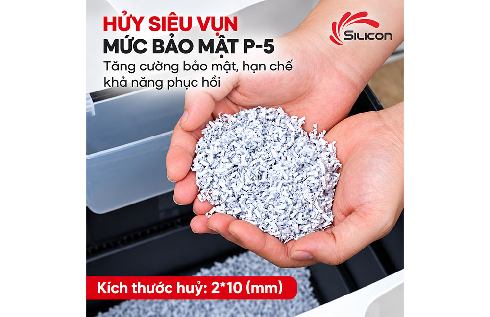 Silicon PS 2200M 4 Máy huỷ tài liệu Silicon PS-2200M