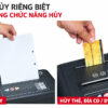 Máy huỷ tài liệu Silicon PS-2800C
